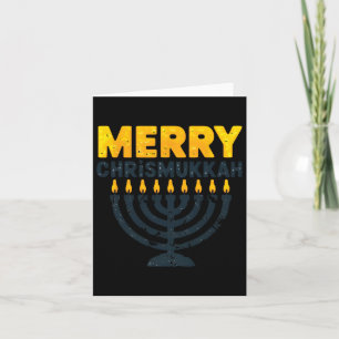 Carte Joyeux Noël Chrismukkah Hanoukka Chanukiah Gif