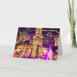 Carte Joyeux Noël de Berlin, Allemagne