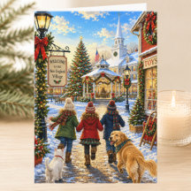 Joyeux Noël en Nouvelle-Angleterre Noël Fêtes
