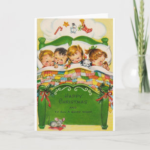 Carte Joyeux Noël et à tous une bonne nuit