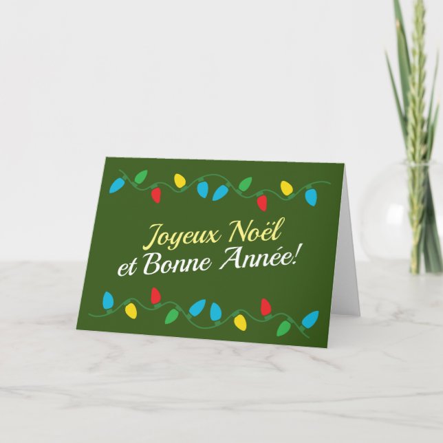  Carte Joyeux Noël et Bonne Année  (Devant)