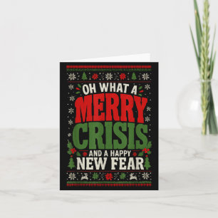 Carte Joyeux Noël et bonne année humoristique et drôle