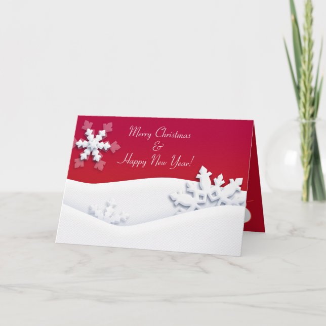 Carte Joyeux Noël et Bonne Année ! XMAS (Devant)