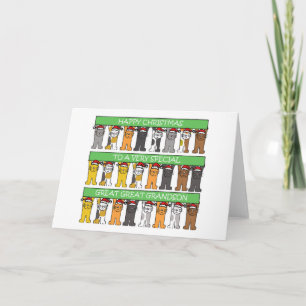Carte Joyeux Noël Grand Grand Grand Grand-Petit-fils