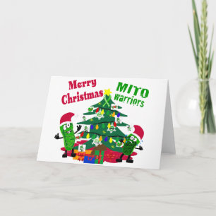 Carte Joyeux Noël Guerriers Mito