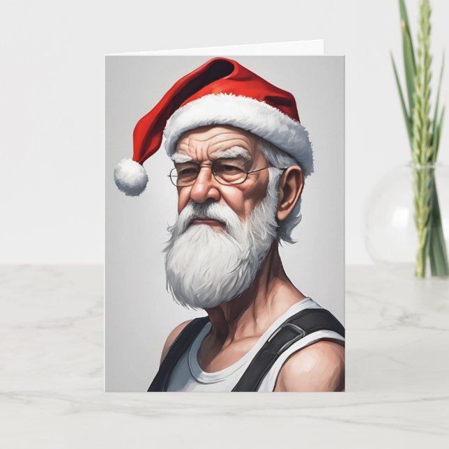 Carte Joyeux Noël politiquement incorrect (Devant)