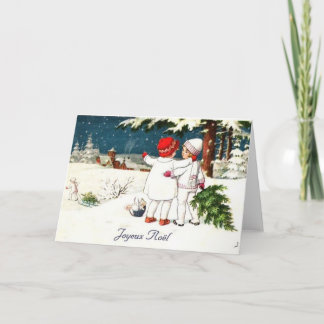 Carte Joyeux Noel pour enfants