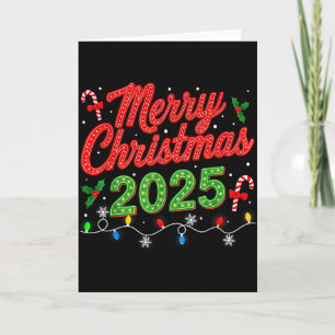 Carte Joyeux Noël pour femmes hommes garçons jeunesse No