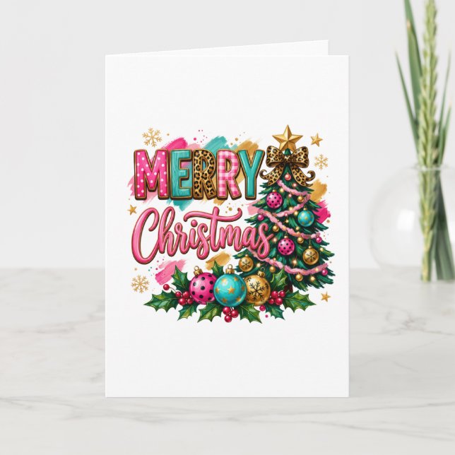 Carte Joyeux Noël prépa (Devant)