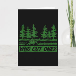 Carte Joyeux Noël Qui A Coupé L'Arbre_ _1 