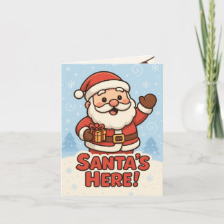 Carte Joyeux Noël Santa
