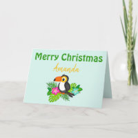 Joyeux Noël tropical Toucan