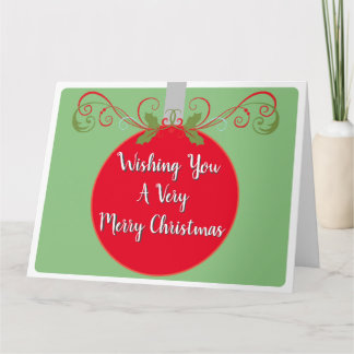 Carte Joyeux Noël - Un Noël moderne