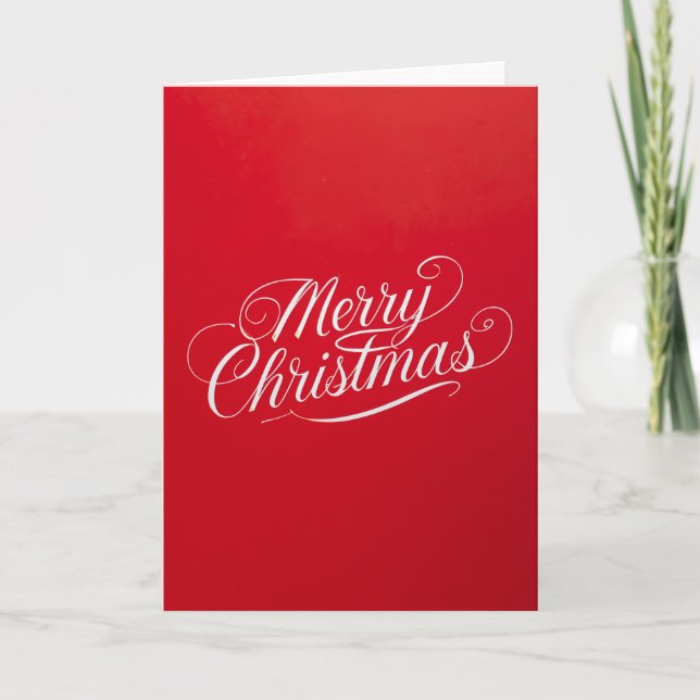 Carte Joyeux Nouvel An Joyeux Noël Période des Fêtes (Devant)