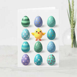 Carte Joyeux Oiseau et Œuf