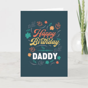 Carte Joyeux papa d'anniversaire