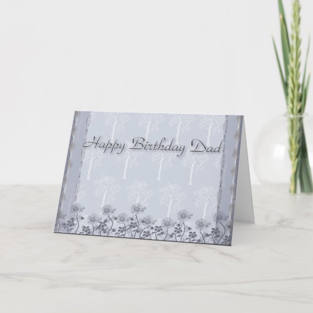 Carte Joyeux père d'anniversaire (Devant)