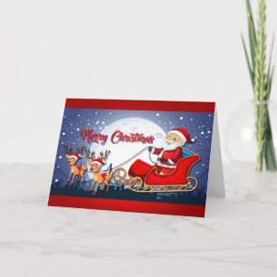 Carte Joyeux Père Noël