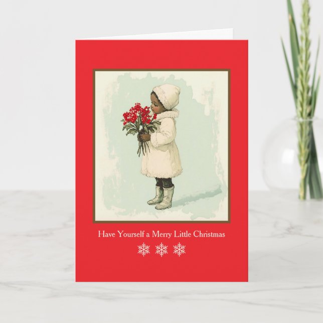 Carte Joyeux petit Noël (Devant)