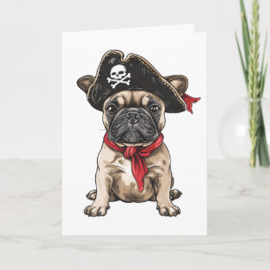 Carte Joyeux Pirate d'Anniversaire