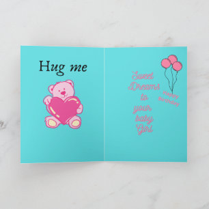 Carte Joyeux premier anniversaire 