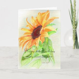 Carte Joyeux quarantième anniversaire