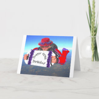 Carte Joyeux soixantième anniversaire