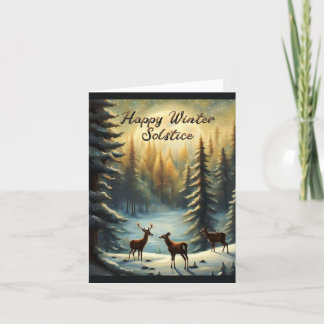 Carte Joyeux Solstice & Salutations Païennes