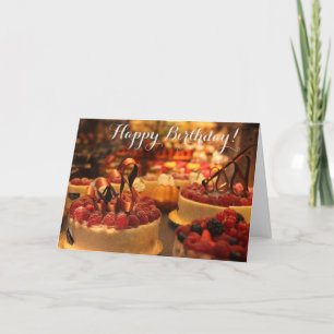 Carte Joyeux souhait d'anniversaire
