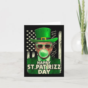 Carte Joyeux St Pat Rizz Day Funny St. Patricks Day