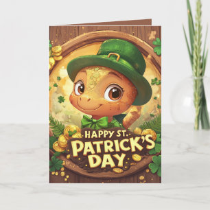 Carte Joyeux St. Patrick et trois lutins