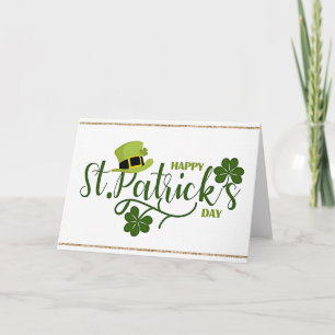 Carte Joyeux St. Patrick's Day