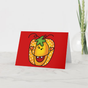 Carte Joyeux tee-shirts et cadeaux Jack-o'-lantern