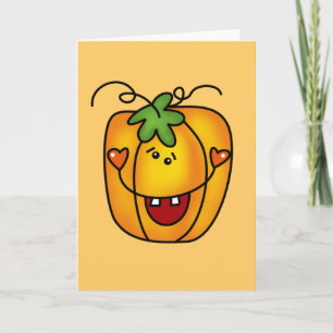 Carte Joyeux tee-shirts et cadeaux Jack-o'-lantern