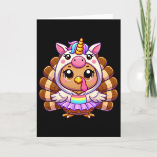 Carte Joyeux Thanksgiving Enfants Filles Femmes Maman To