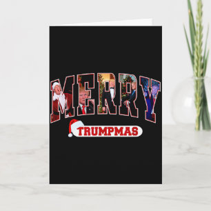 Carte Joyeux Trumpmas Santa Trump Noël Pyjama Drôle