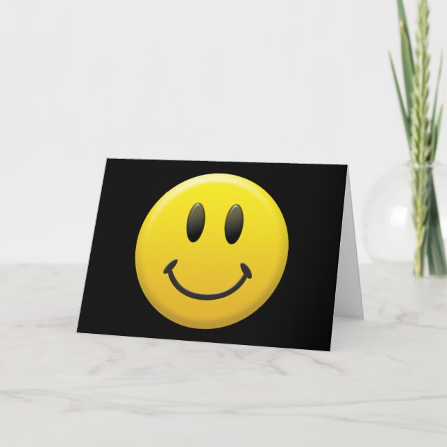 Carte Joyeux visage (Devant)