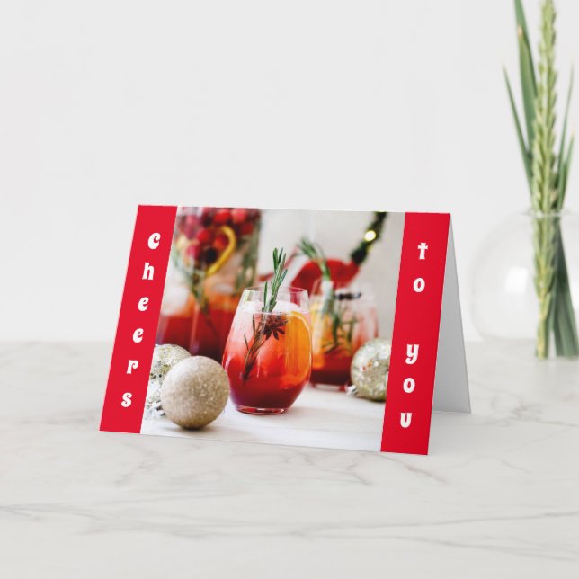 CARTE JOYEZ NOËL À **AMIS SPÉCIAUX** (Devant)