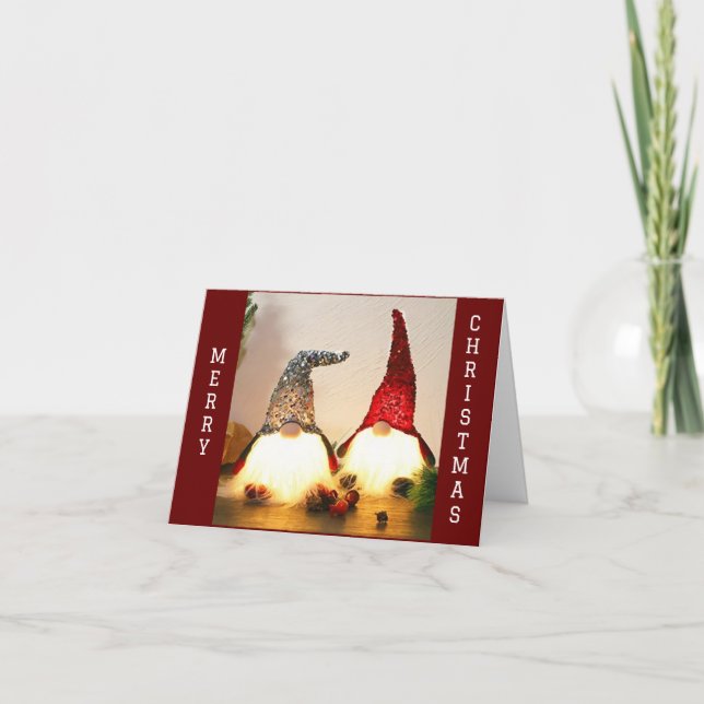CARTE "JOYEZ NOËL" À "L'AMOUR DE MA VIE" (Devant)