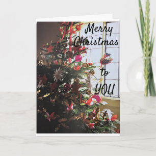 CARTE * JOYEZ NOËL À VOUS ET UNE BONNE ANNÉE AUSSI*