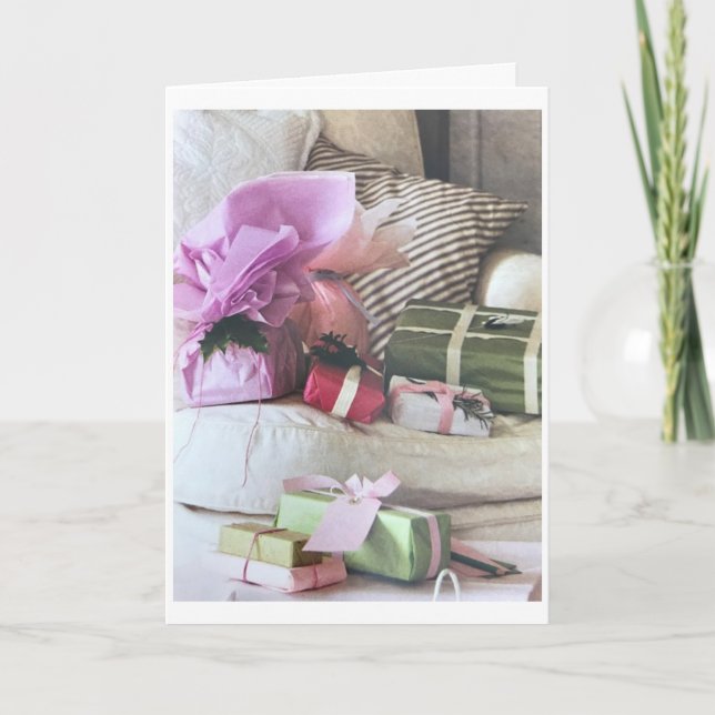 CARTE ***JOYEZ NOËL DE NOTRE FAMILLE À LA VOTRE*** (Devant)