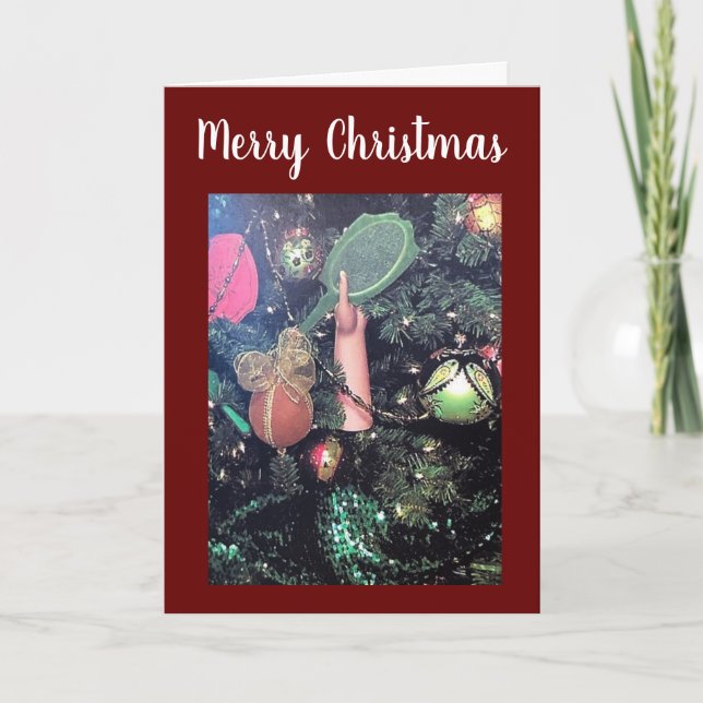 CARTE ***JOYEZ NOËL DE NOTRE FAMILLE À LA VOTRE*** (Devant)