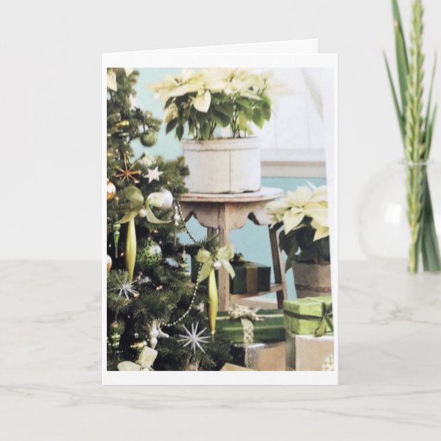 CARTE "JOYEZ NOËL ET UNE NOUVELLE ANNÉE TRÈS HEUREUSE" (Devant)