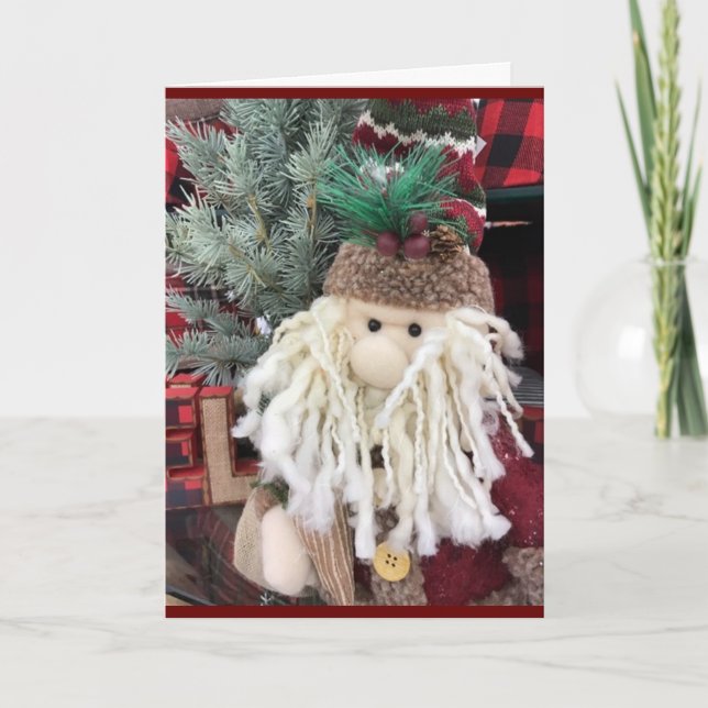 CARTE "JOYEZ NOËL ET UNE NOUVELLE ANNÉE TRÈS HEUREUSE" (Devant)