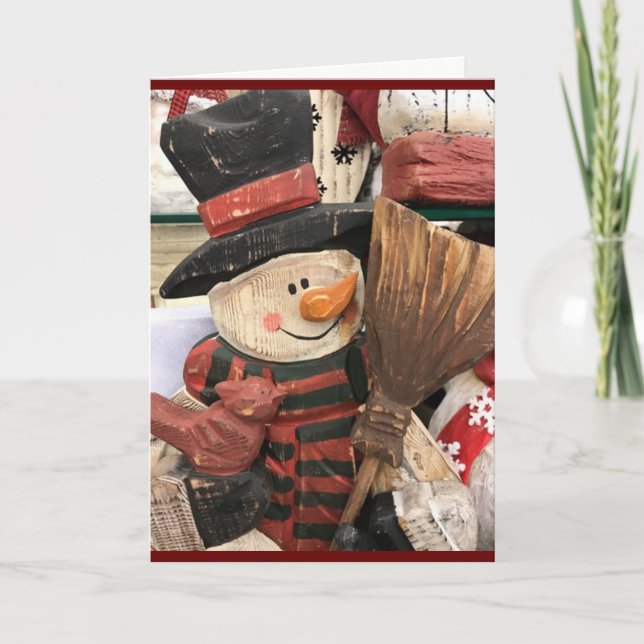 CARTE "JOYEZ NOËL ET UNE NOUVELLE ANNÉE TRÈS HEUREUSE" (Devant)