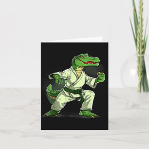 Carte Judo Crocodile Nature Kickboxing Taekwondo Martial