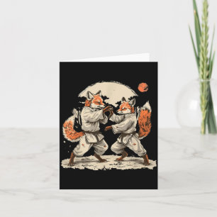 Carte Judo Fox Nature Kickboxing Taekwondo Arts martiaux