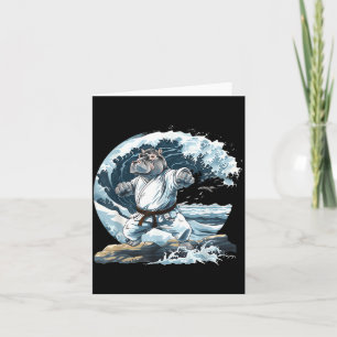Carte Judo Hippo Nature Kickboxing Taekwondo Arts Martia