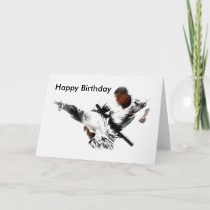 Carte Judo Joyeux Anniversaire Zazzle Fr