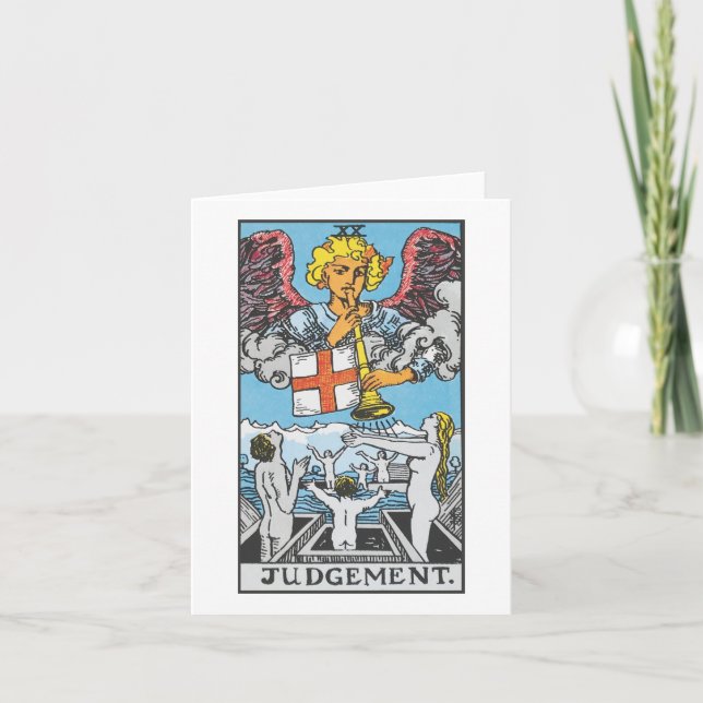 Carte Jugement - Rider Waite Smith tarot (Devant)